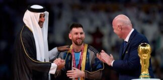 Bisht Lionel Messi di Final Piala Dunia 2022
