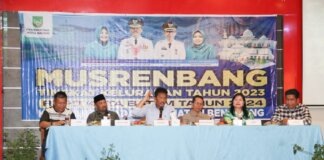 Wali Kota Batam, Muhammad Rudi hadir langsung pada musyawarah rencana pembangunan (Musrenbang) tingkat Kelurahan Sadai, Kecamatan Bengkong.