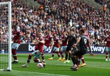 Arsenal Ditahan Imbang 2-2 atas West Ham United
