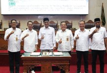 Pengesahan Ranperda Panitia Khusus Rancangan Peraturan Daerah Tentang Kemudahan, Perlindungan  Dan Pemberdayaan Usaha Mikro meminta persetujuan melalui Rapat Paripurna ke-3 Masa persidangan III tahun sidang 2023, Rabu (17/5/2023). 