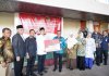 Sekretaris Daerah Kota Batam,Jefridin, M. Pd  menyerahkan Secara simbolis Bantuan Sosial (Bansos) Program Keluarga Harapan (PKH) Tahap 2 tahun 2023 Kamis (11/05/2023) di Kantor Pos Batam Center.