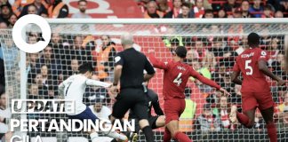 Liverpool Menang 4-3 atas Tottenham Hotspur