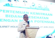 Dinas Kesehatan (Dinkes) Kota Batam menyelenggarakan Pertemuan Kemitraan Bidang Kesehatan Dengan Mitra Potensial di Planet Holiday Hotel, Selasa (27/06/2023).