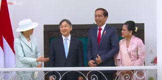 Foto: Jokowi Terima Kunjungan Kaisar dan Permaisuri Jepang di Istana Bogor (Tangkapan layar YouTube Setpres)