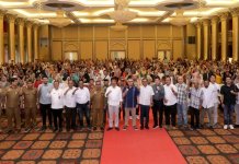 Sebanyak 1.200 pangkalan di Kota Batam mengikuti Acara Sosialisasi Distribusi dan Verifikasi Administrasi Pangkalan LPG 3 Kilogram (Kg) di Kota Batam di Grand Ballroom Lantai 6 Harmoni One Hotel Batam Center, Senin (10/07/2023)
