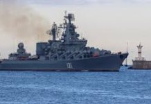 Jejeran kapal perang Rusia di kawasan Laut Hitam. (Foto: Istimewa)